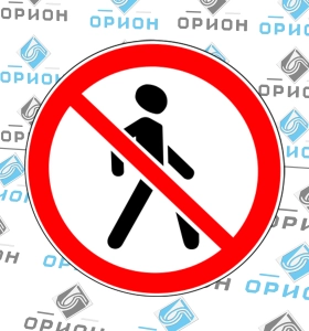 3.10 Движение пешеходов запрещено